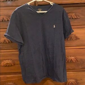 Polo v neck short sleeve shirt